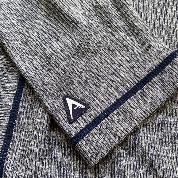 ANTIGUA WASHINGTON NATIONALS MENS CHARCOAL ACTION LONG SLEEVE 1/4 ZIP PULLOVER - Picture 6 of 15